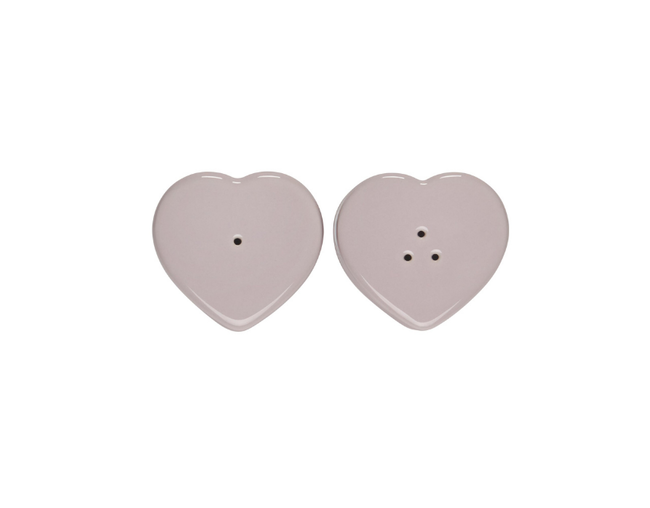 Set Saleiro & Pimenteiro Coração, view 2